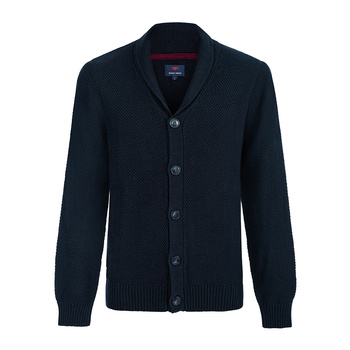 KARDIGAN MĘSKI FRANCO FERUZZI NO 2 DARK NAVY