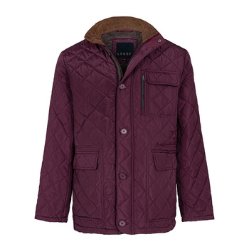 KURTKA MĘSKA DEDAL BURGUNDY