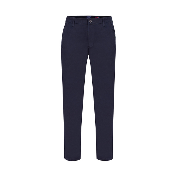 SPODNIE MĘSKIE CHINO SPCIS K8916#230 NAVY GRANATOWE