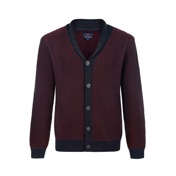 KARDIGAN MĘSKI FRANCO FERUZZI NO 1 DNAVY BURGUNDY