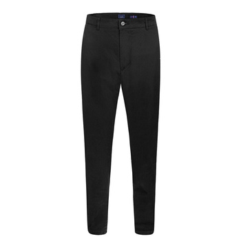 SPODNIE MĘSKIE CHINO 320 NEW BLACK CZARNE