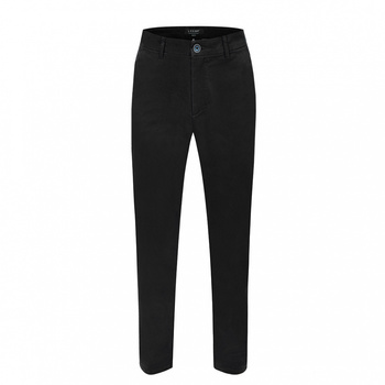 SPODNIE MĘSKIE CHINO C6301 BLACK