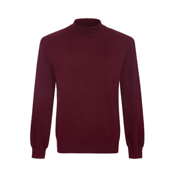 PÓŁGOLF MĘSKI FRANCO FERUZZI NO 5 BURGUNDY BORDO