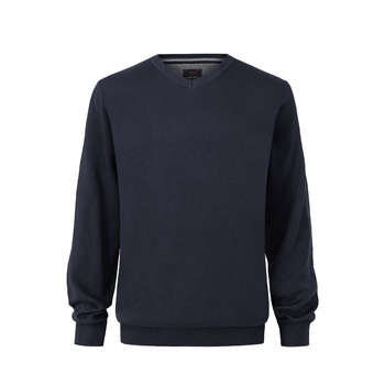 SWETER MĘSKI FRANCO FERUZZI TL V NECK GRANAT