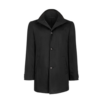 PŁASZCZ MĘSKI PLAVEG LEGER GA200100 BLACK