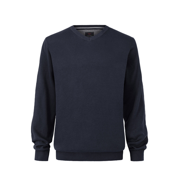 SWETER MĘSKI FRANCO FERUZZI TL V NECK GRANAT
