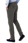 SPODNIE MĘSKIE CHINO FURI BAWEŁNIANE SZAROBRĄZOWY 808889 SUPER FIT