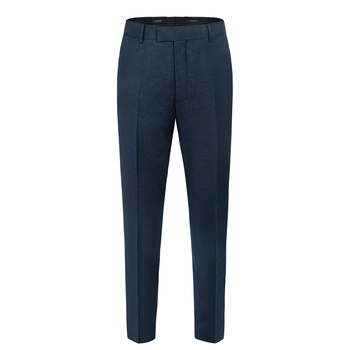 GARNITUROWE SPODNIE MĘSKIE JOE NAVY GRANATOWE