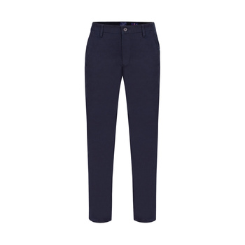 SPODNIE MĘSKIE CHINO SPCIS K8916#230 NAVY GRANATOWE