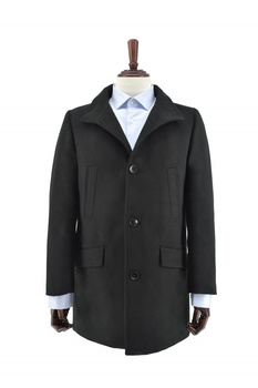 PŁASZCZ MĘSKI LEGER PLAVEG 0738 BLACK