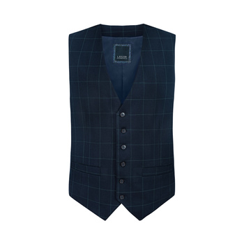 KAMIZELKA MĘSKA GORDON 2 GRANATOWA W KRATĘ