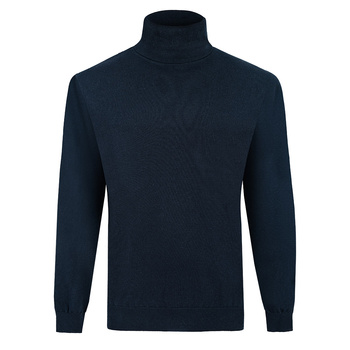 GOLF MĘSKI FRANCO FERUZZI DARK NAVY GRANAT