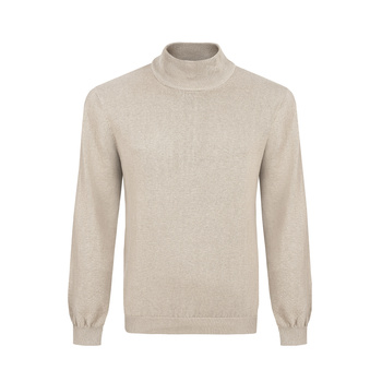 PÓŁGOLF MĘSKI FRANCO FERUZZI NO 5 TAN PIASKOWY