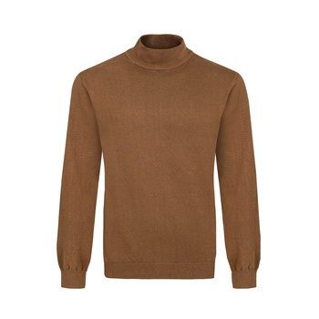 PÓŁGOLF MĘSKI FRANCO FERUZZI NO 5 SIENNA CIEPŁY BRĄZ