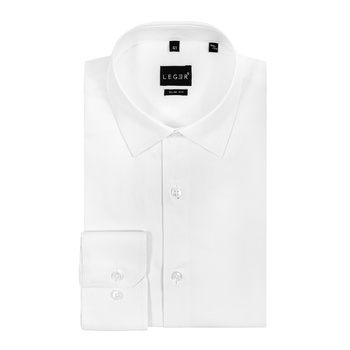 KOSZULA MĘSKA KOSEN XXIII LGR 18 WHITE SLIM FIT