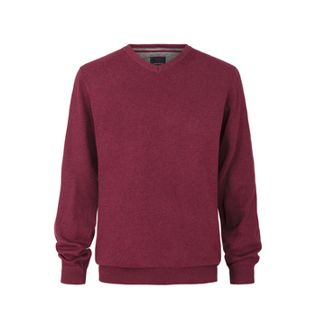 SWETER MĘSKI FRANCO FERUZZI TL V NECK BORDO